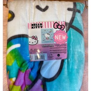 Hello Kitty Multicolor Cloud Blanket